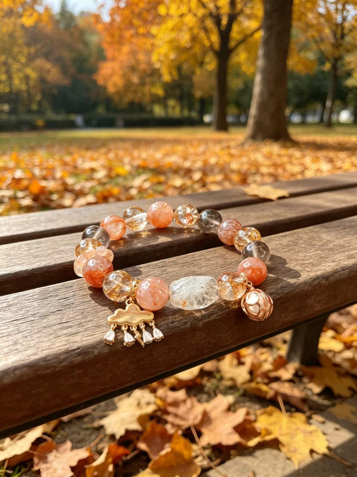 WalkTree | Root Chakra Aromatherapy Crystal Bracelet