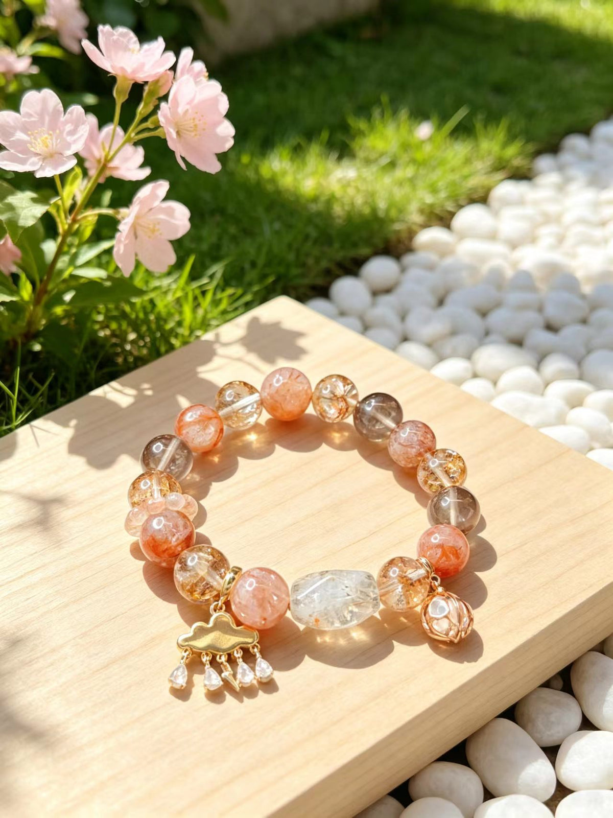 WalkTree | Root Chakra Aromatherapy Crystal Bracelet