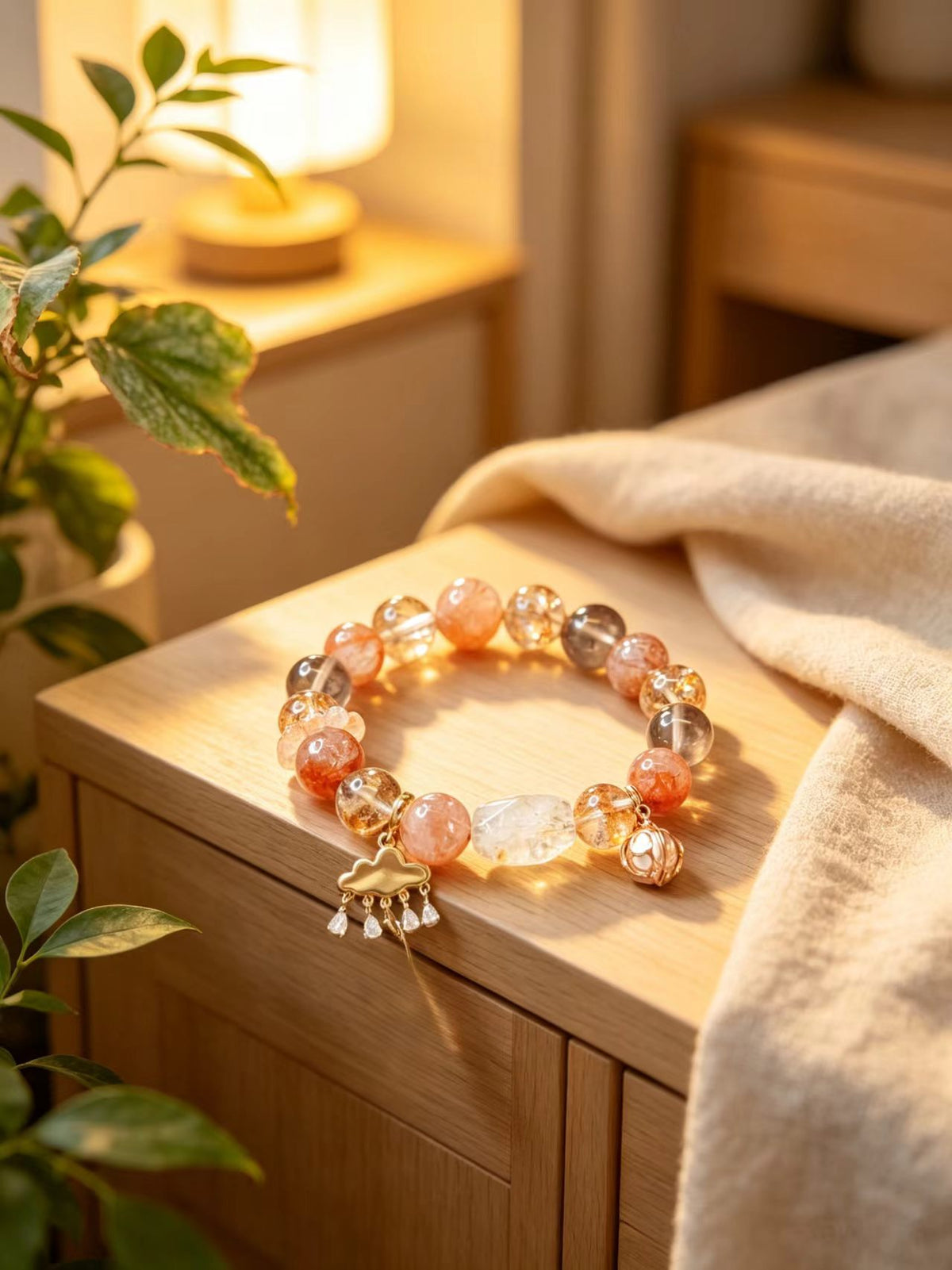 WalkTree | Root Chakra Aromatherapy Crystal Bracelet