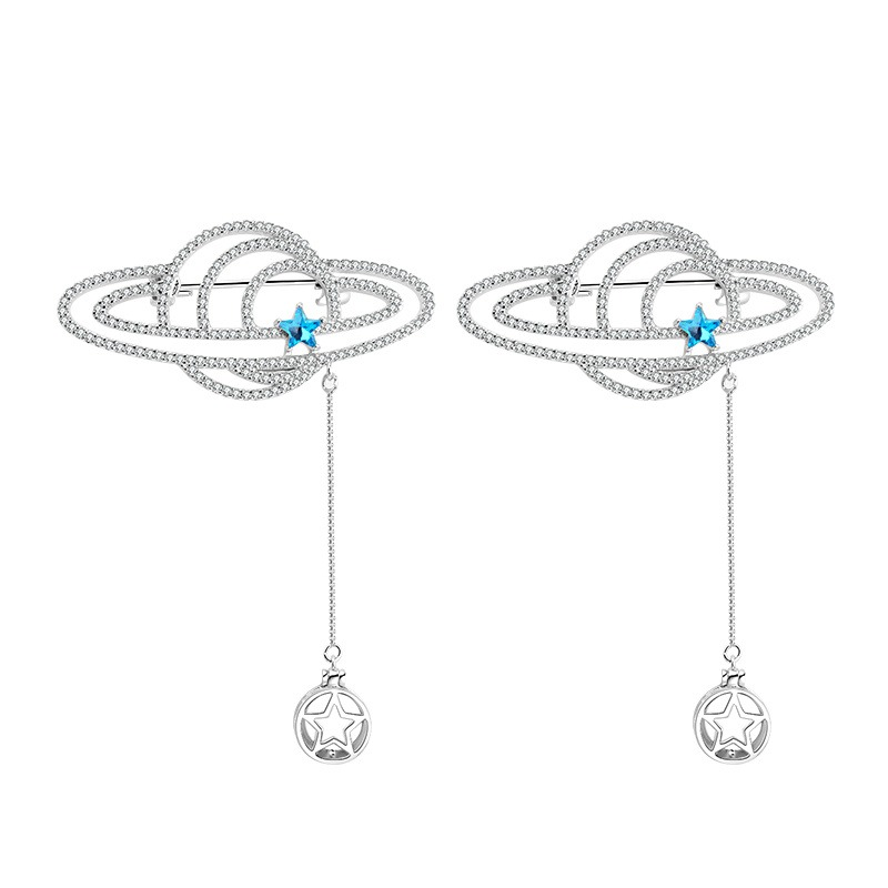 Planet Brooch by WalkTree