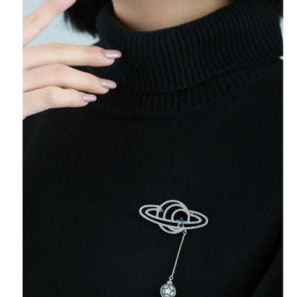 Planet Brooch by WalkTree