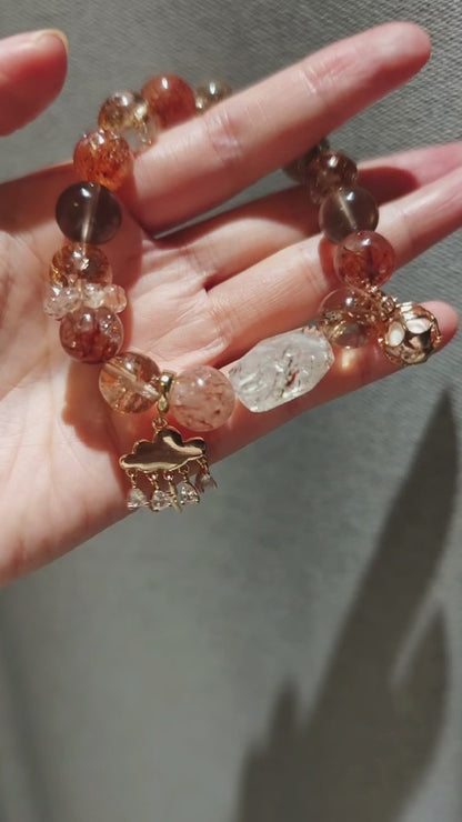 WalkTree | Root Chakra Aromatherapy Crystal Bracelet